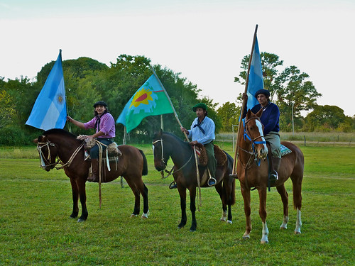 Gauchos near San Antonio de Areco, Argentina