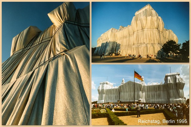 Wrapped Reichstag, Berlin 1995