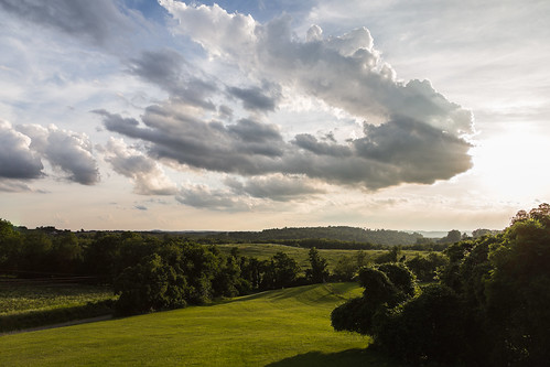 sunset clouds landscape unitedstates pennsylvania forwardtownship