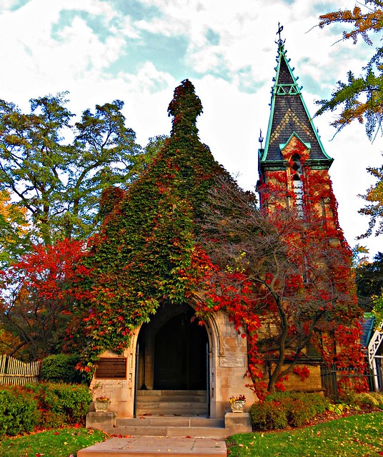 The Toronto Necropolis Chapel, Cabbagetown North Heritage Conservation District, Toronto, ON