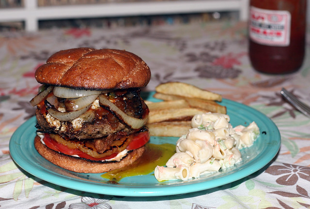 Mega Hamburger Eight - The Return (with special guests macaroni salad and fries)