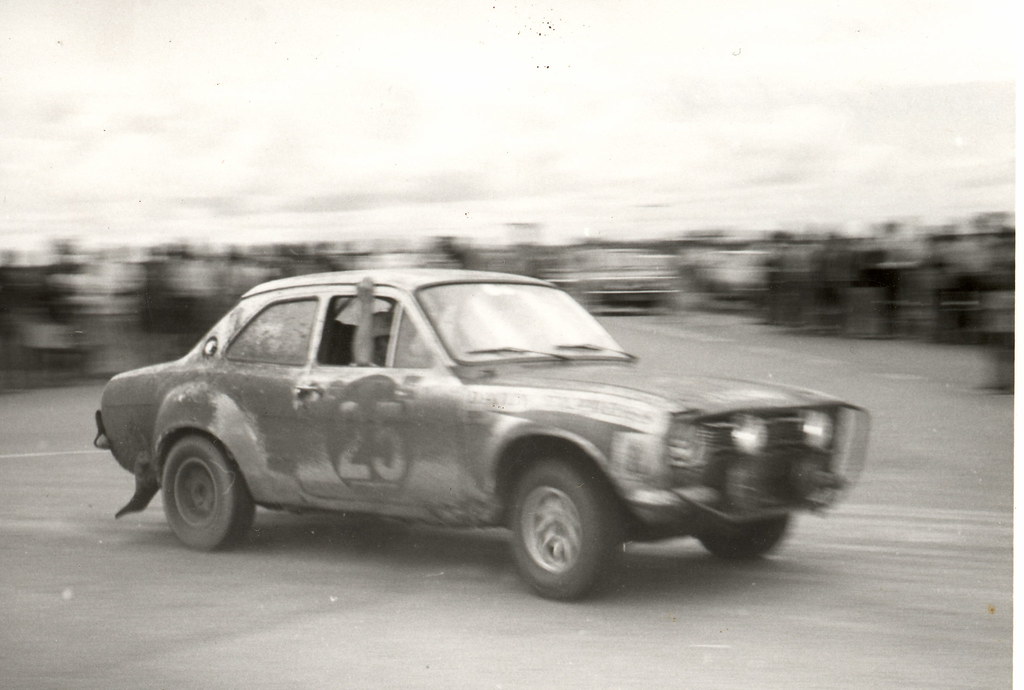POSTER 1973 FORD Escort Werk East African Rallye