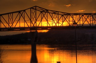 Ohio Bridge 2 - 3 Shot HDR