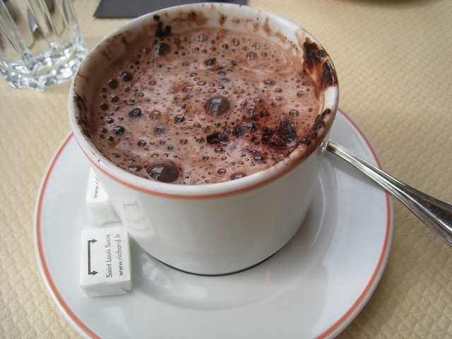 Hot Chocolate after the Eiffel Tower