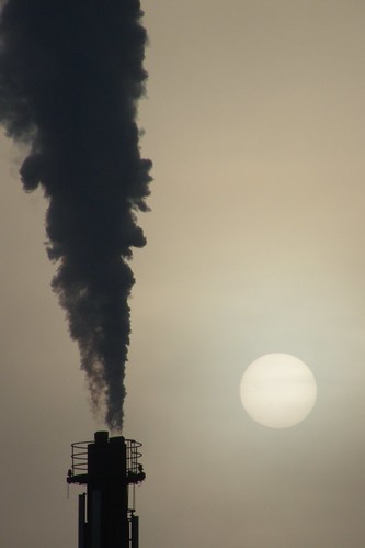 chimney mist fog sunrise smoke pipe