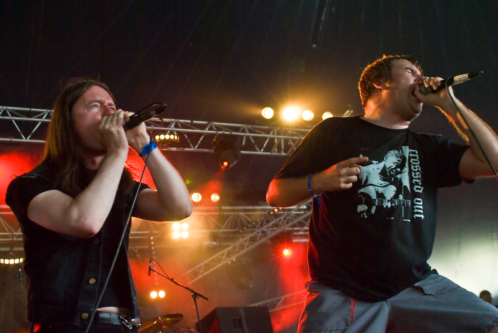 Napalm Death @ Hellfest (Lee Dorrian & Mark 