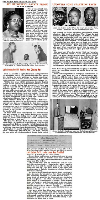 Jet Magazine's Investigation Into the Woman Who Tried To Kill Martin Luther King, Jr  - Jet Magazine, October 9, 1958