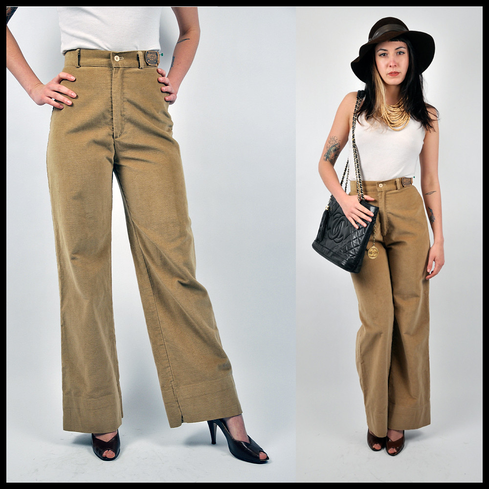 70s Velour High Waist Trousers | Thanks for looking! Please … | Flickr
