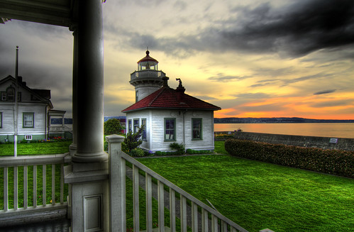 The Mukilteo Lighthouse by Justin Kraemer Photography