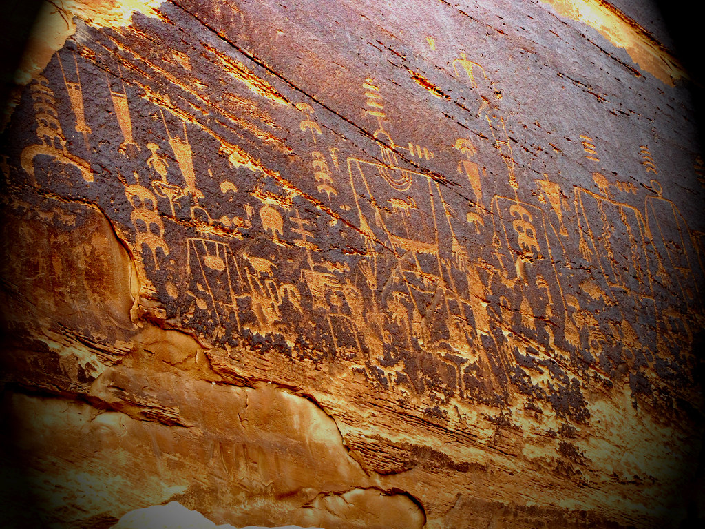 Rock Art on the San Juan River by Red Dirt Dawg