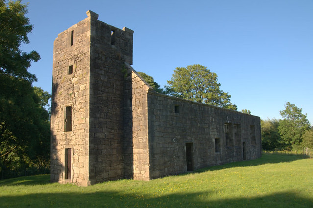 Collegiate church castle semple Scotland