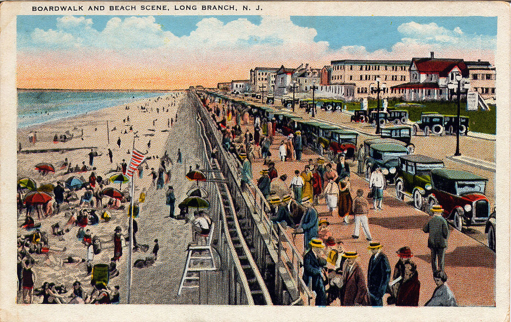 Boardwalk, Long Branch, New Jersey - PICRYL - Public Domain Media Search  Engine Public Domain Search