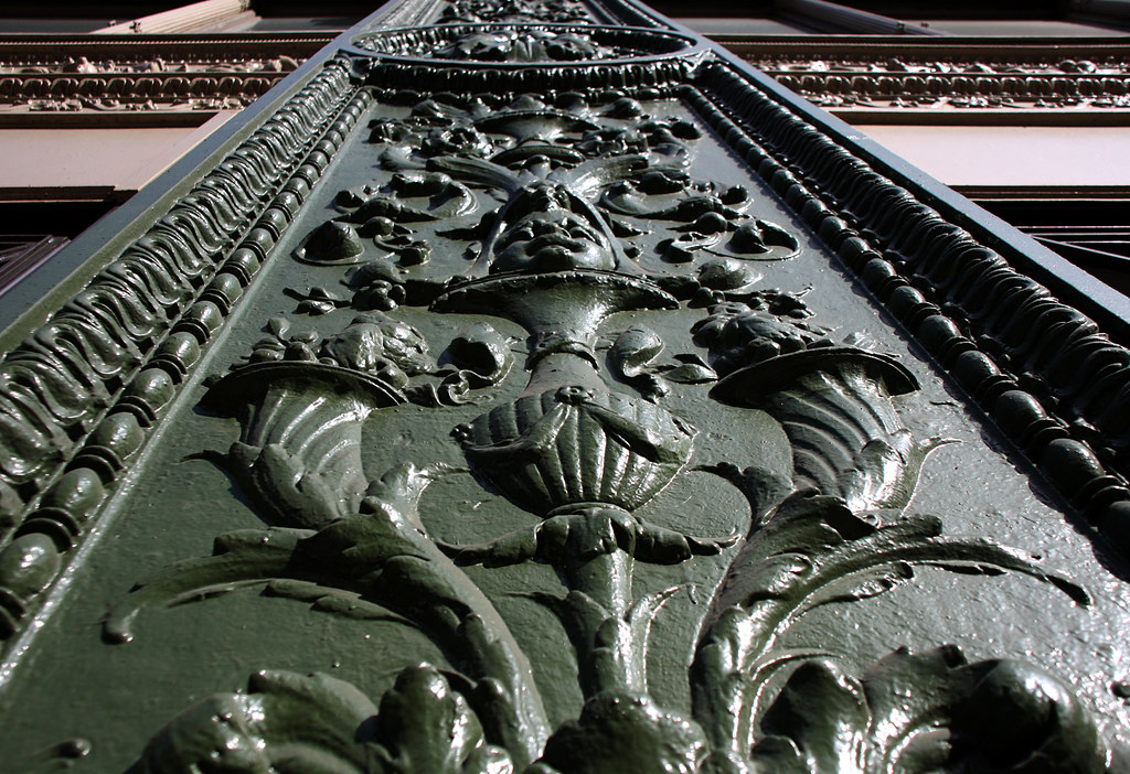 Woodies Cast Iron Facade | One of the ornate cast-iron panel… | Flickr