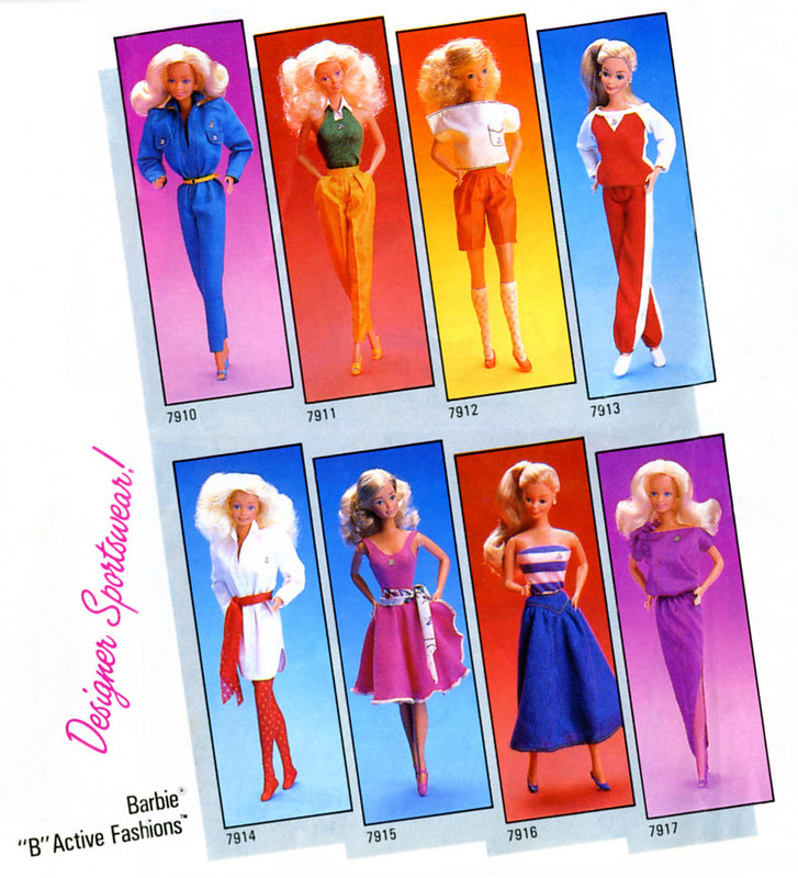 Barbie 1984 Fashion Booklet 