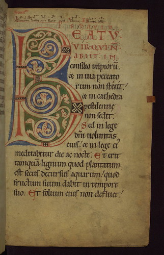 Illuminated Manuscript, Claricia Psalter, Walters Art Muse… | Flickr