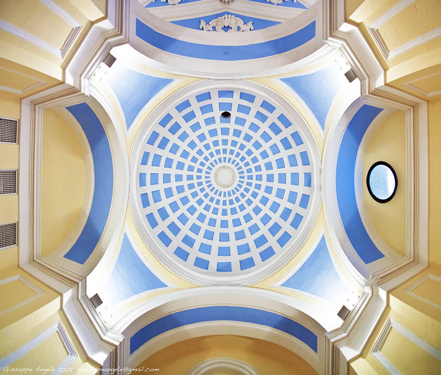 Cupola Cappella del Carcere “li Bobò” (Lecce - Salento - Puglia - Italia - Italy) (4 Shots Stiched)