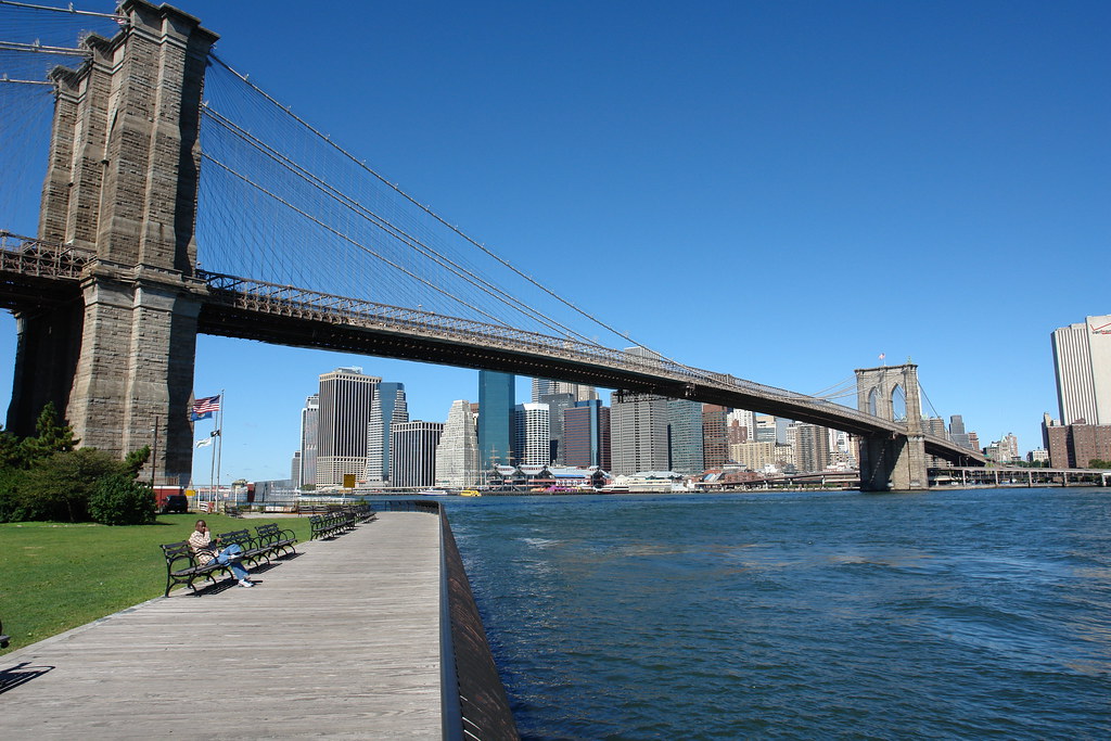 The Brooklyn Bridge & Manhattan Skyline, As Seen From Broo… | Flickr