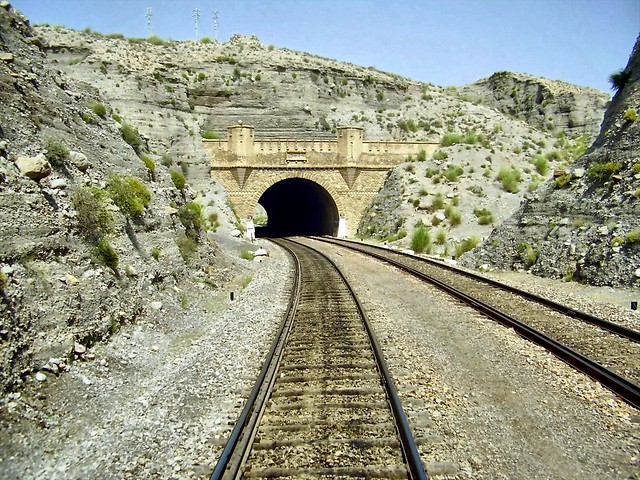 A Railway Tunnel.
