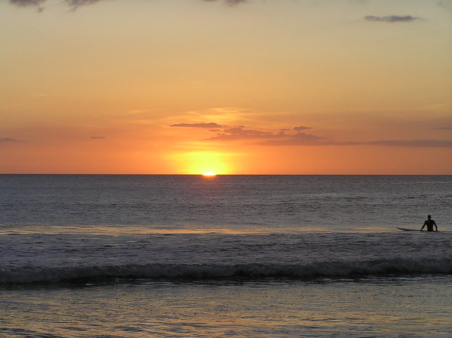 Sunset at Playa Grande, Costa Rica