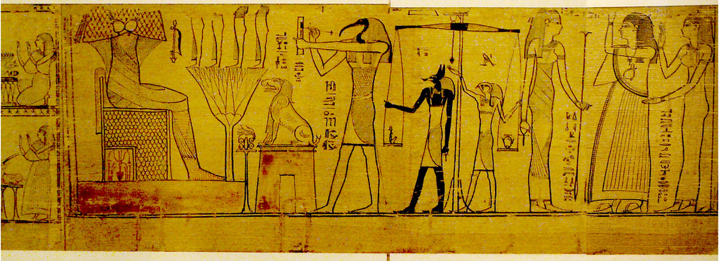 Osiris as judge of the soul