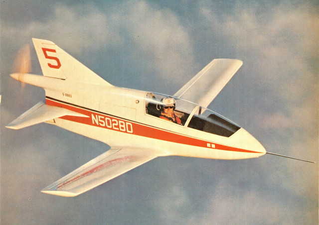 Jim Bede's BD-5 home built kit plane,1970s