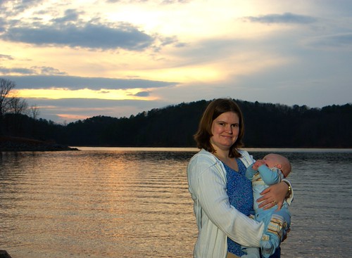 Amanda and Joshua by christophercraig, strobist: lit with a single 285, high (maybe 8 ft) and slightly camera left.  Manually adjusted to m