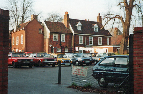 Car park off Waterworks Street, Ipswich c. 1989/90 | by Spottedlaurel