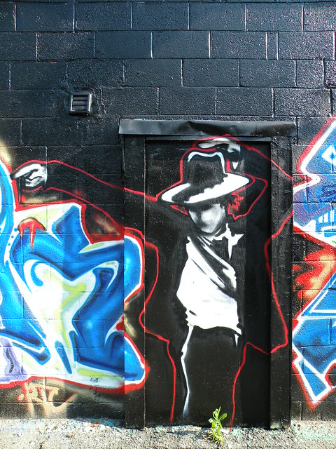 Michael Jackson graffiti