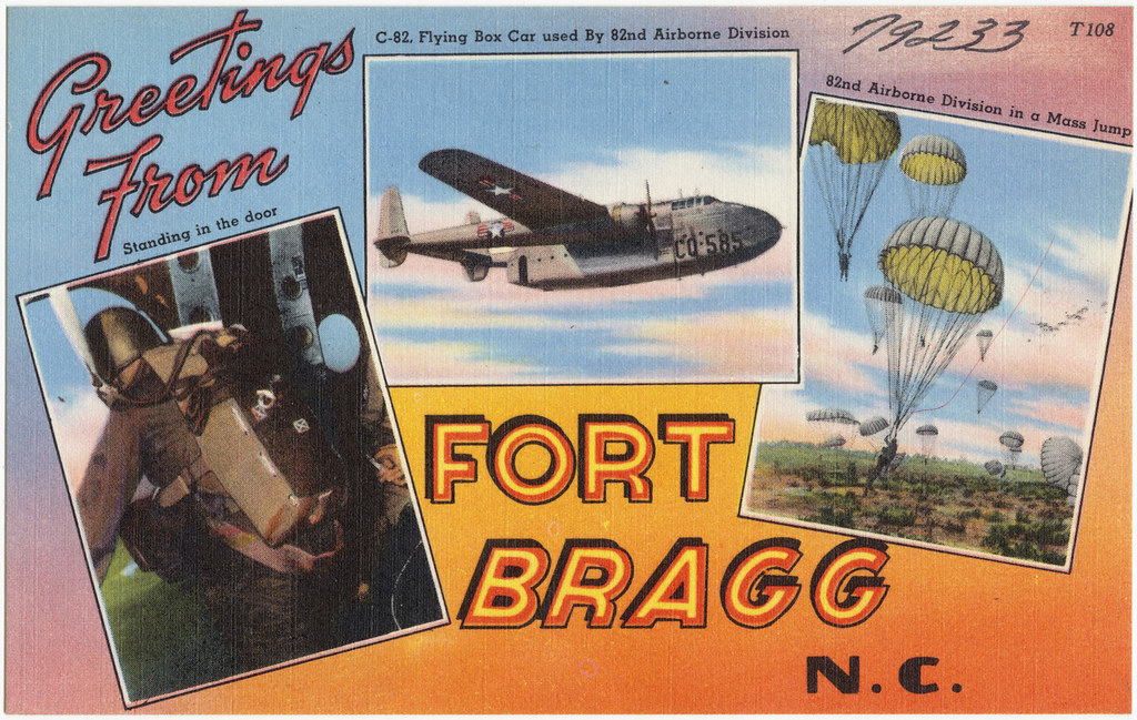 Greetings from Fort Bragg, North Carolina | File name: 06_10… | Flickr