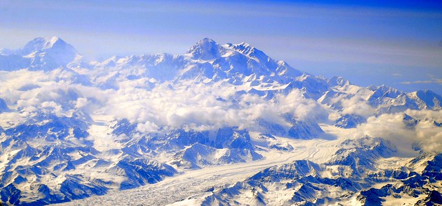 Alaska Range Mount Hunter & Mount McKinley