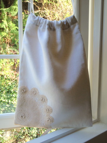 Organic linen bag | by deardodo