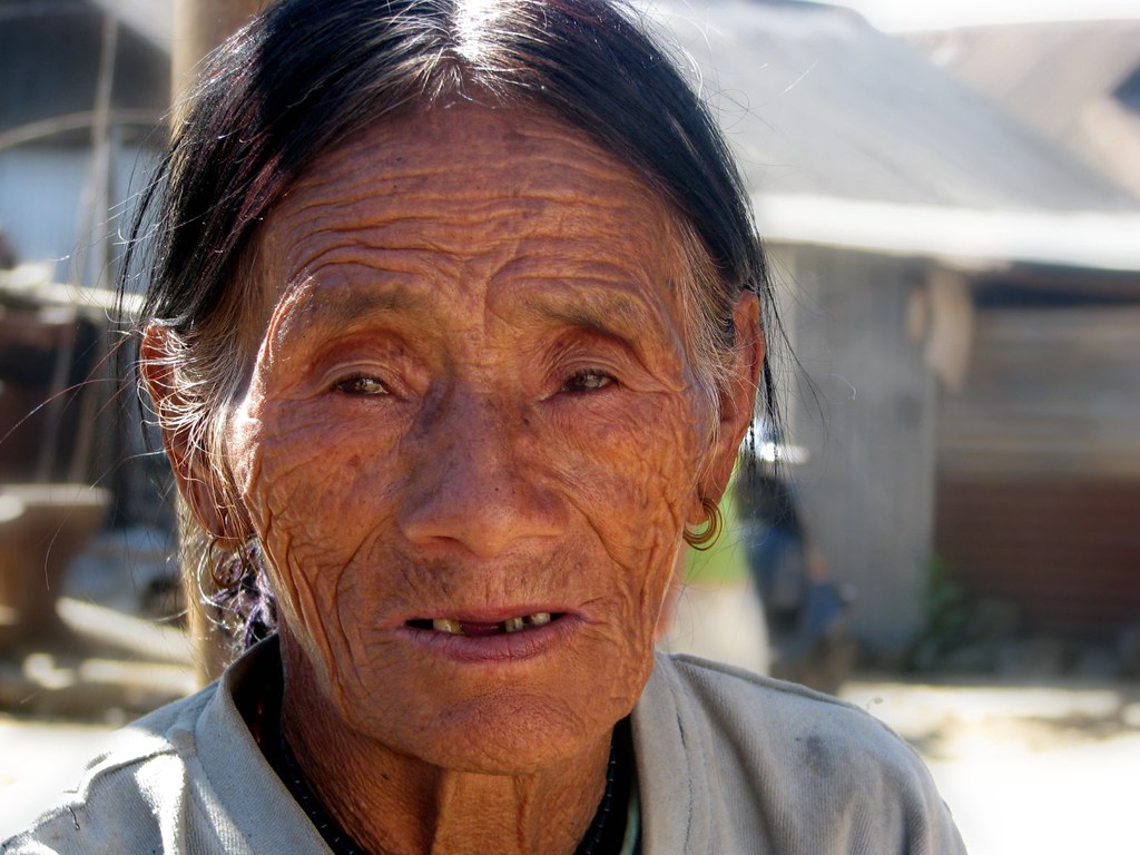 Lotha granny | India. Nagaland. Wokha district. Longsa, vill… | Flickr