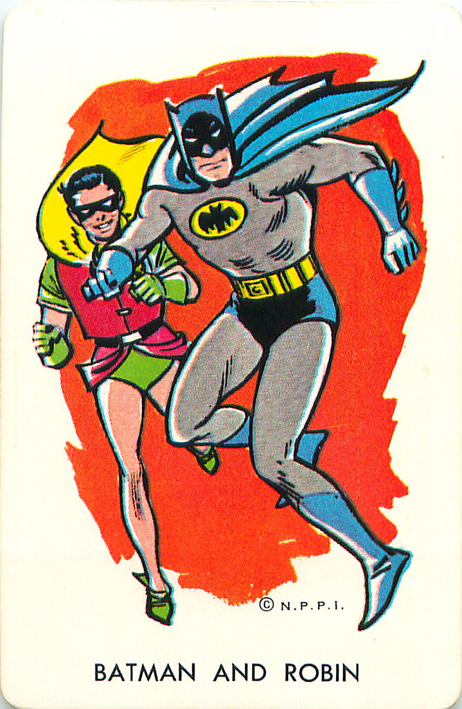 1966 Batman Card Game | Batman \u0026 Robin | Mark Anderson | Flickr