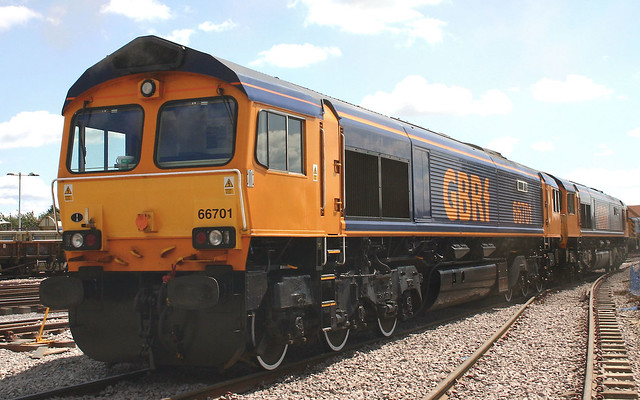 GBRf 66701 & 66715 - March