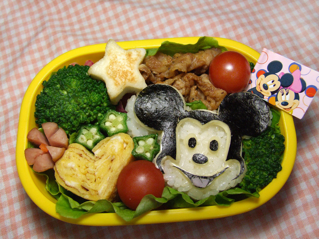 Incompatible Huge Progress Mickey Mouse bento | Who's the leader of the club that's mad… | Flickr