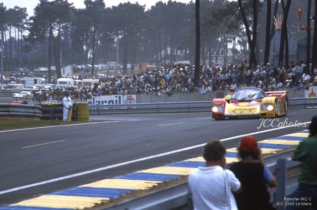 Le Mans 1988 Porsche 962 C at Tertre Rouge