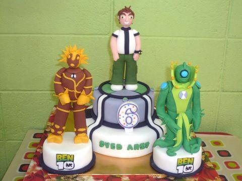 Ben10 & Alien Force Birthday Cake