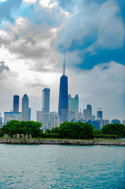 Chicago skyline (Hancock Tower)