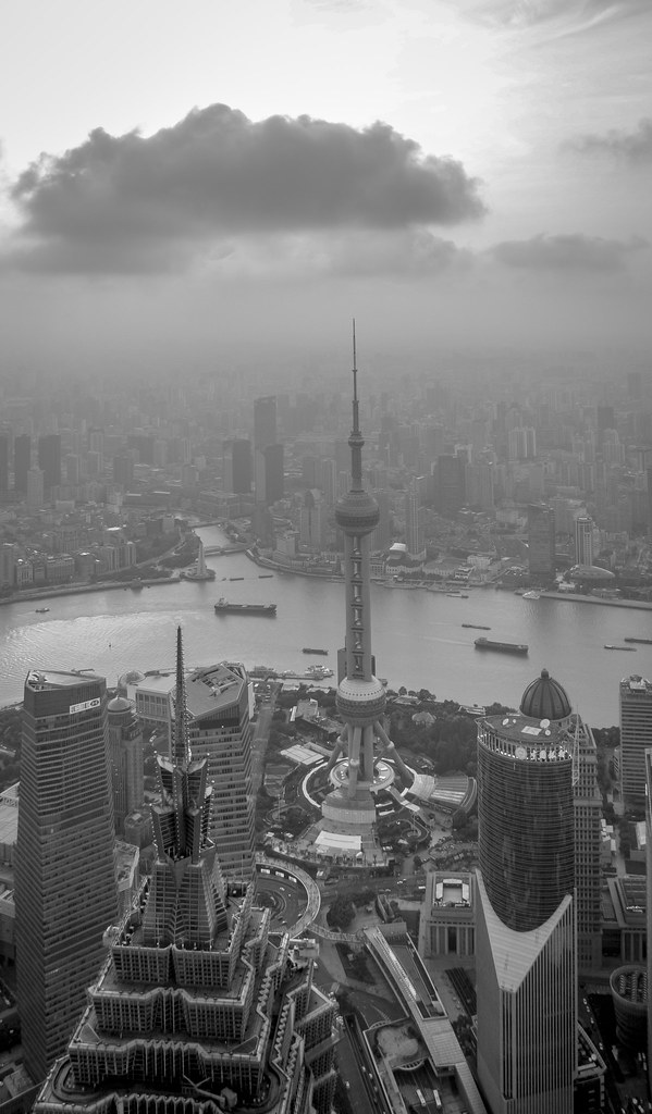 Shanghai from the sky - Shanghai World Financial Center - … | Flickr
