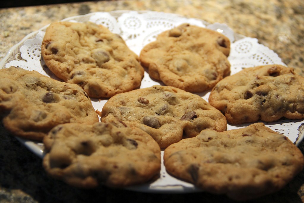 Chocolate Chip and Pecan Cookies
