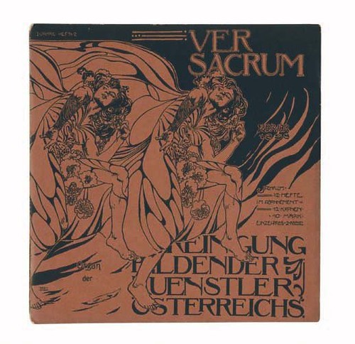 VER SACRUM (1898-1899)- Ver Sacrum was useful to the movement to publish square versions of modernist austrian works.
