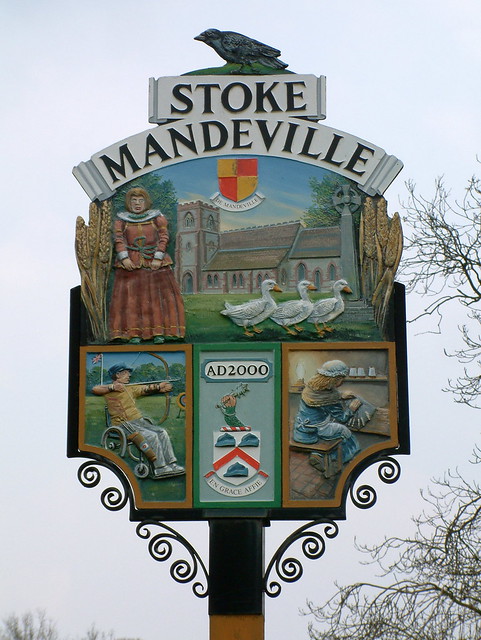 Stoke Mandeville Village Sign
