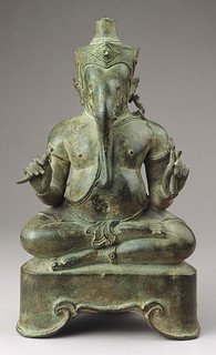 Thailand - 15th cent. ca Seated Ganesh (Metropolitan Mueum of Art, New York City))