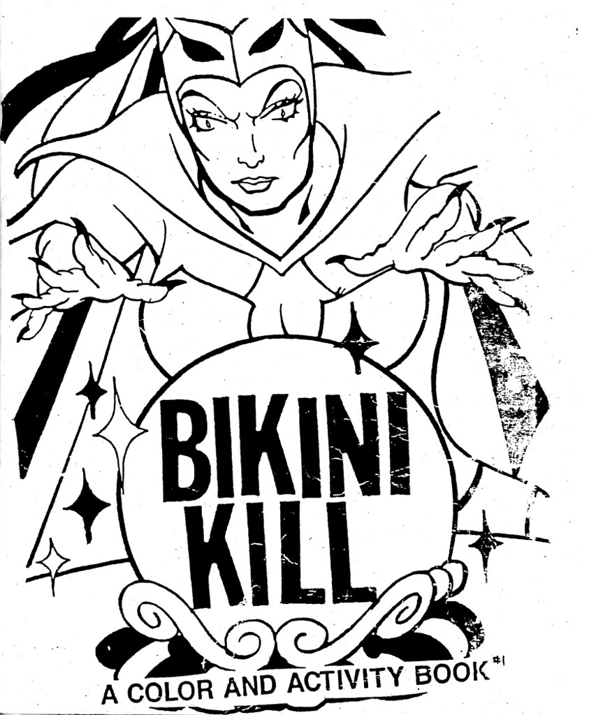Cover of Bikini Kill zine