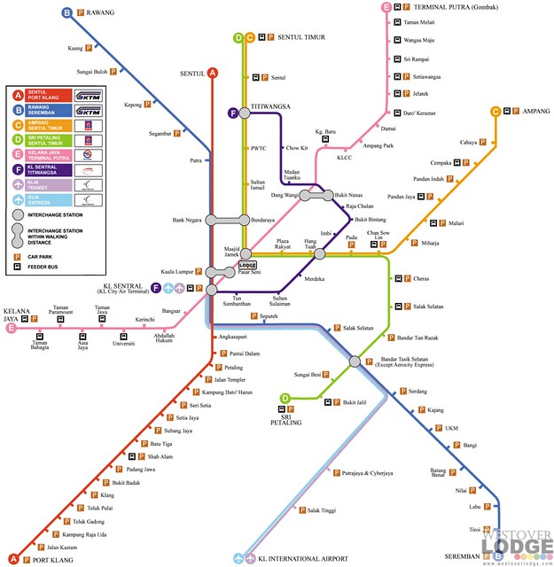 Kuala Lumpur Transit Map - a photo on Flickriver