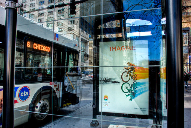 Chicago Olympics 2016 bid poster IX: Cycling
