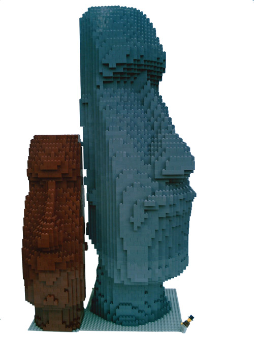 LEGO Moai - minifig