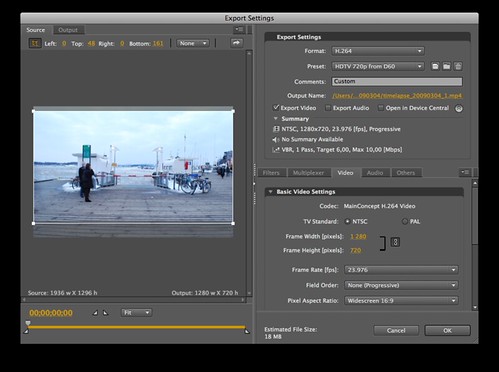 Adobe Media Encoder CS4 Screenshot | Encoding Nikon D60 imag… | Flickr