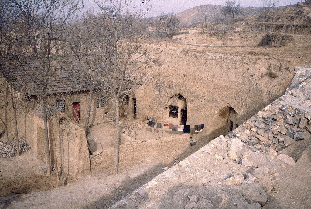 Cave houses, Shaanxi 1983