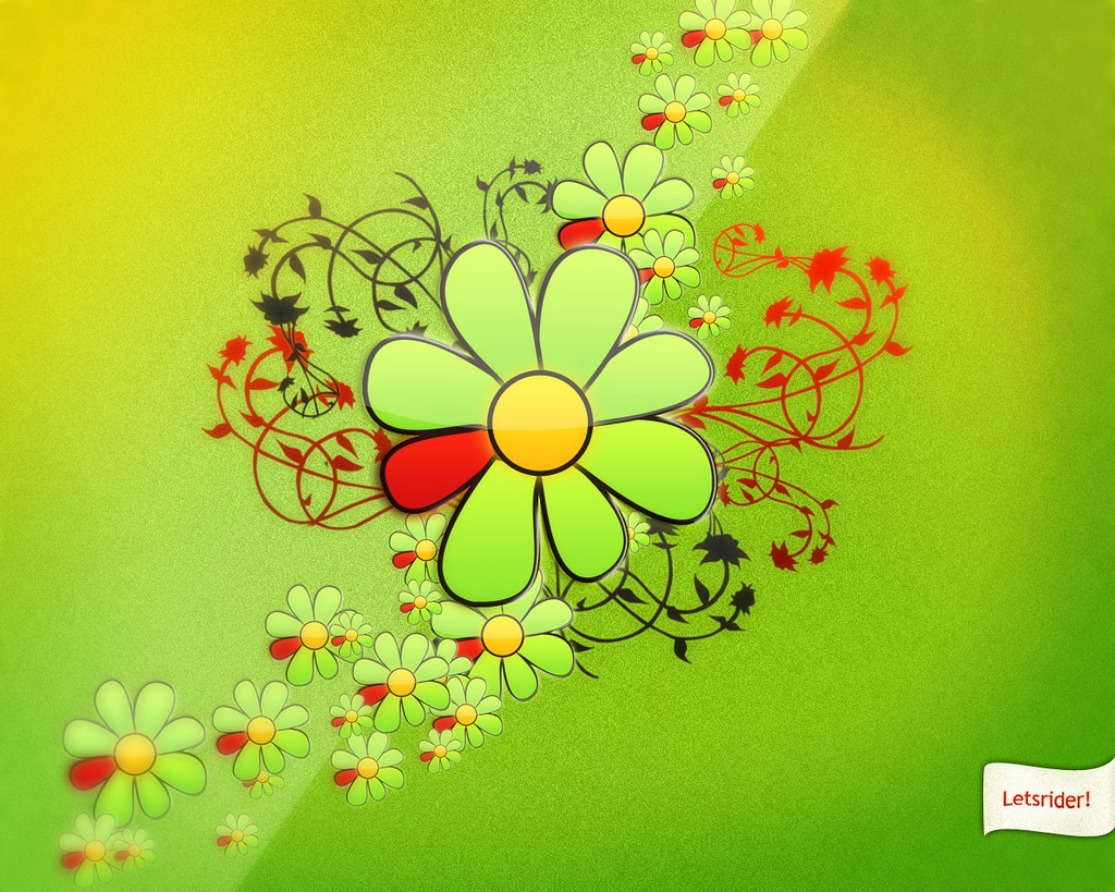 Wallpaper ICQ Flower